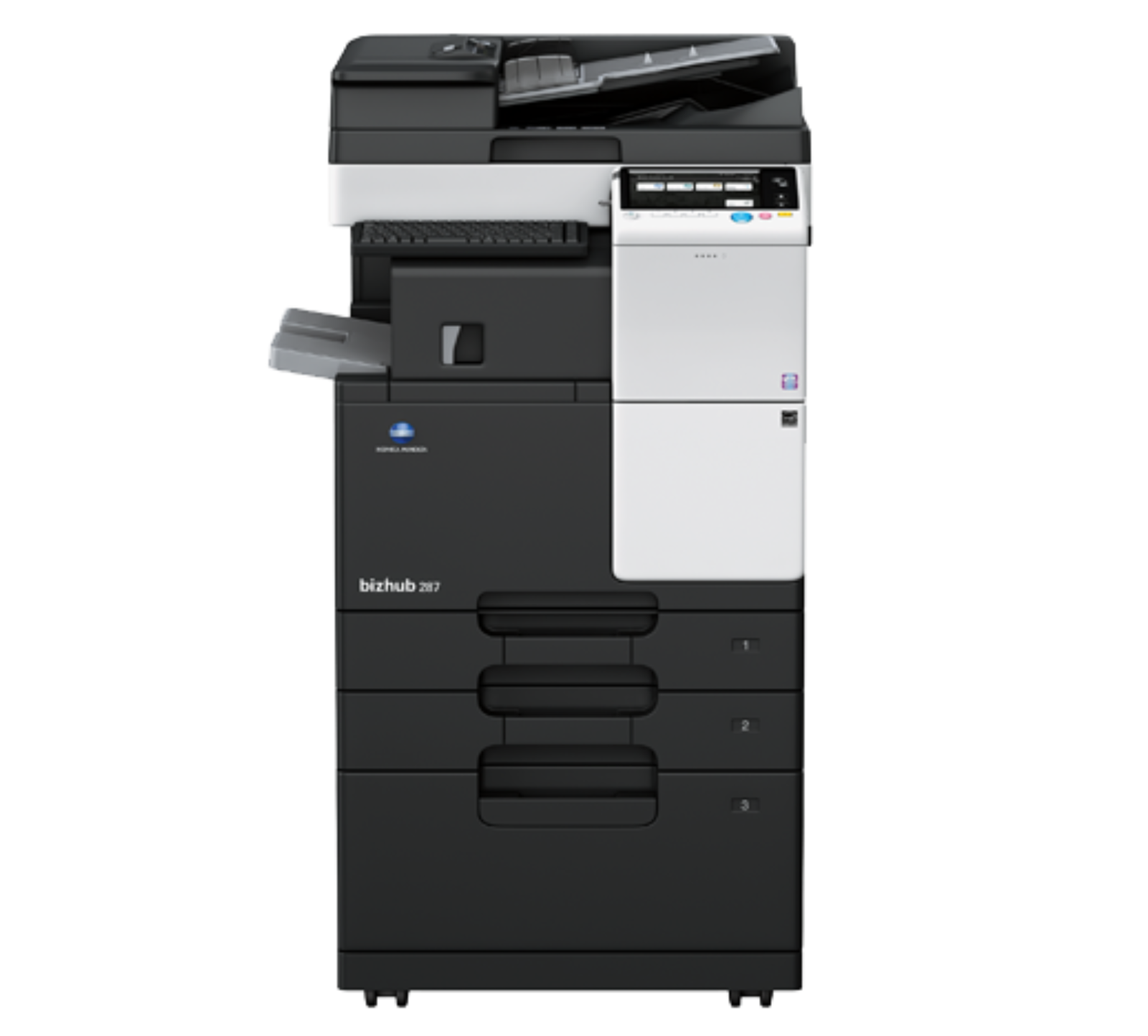 Konica Minolta BIZHUB 287 Photocopier , A3 , ID & Print, Biometric authentication